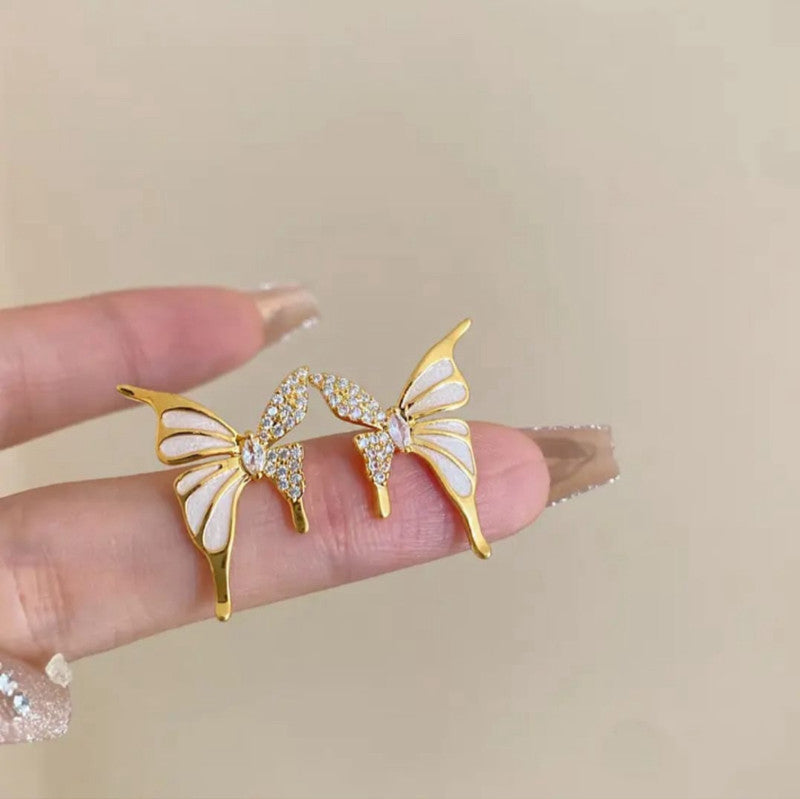 Shimmer Butterfly Earring