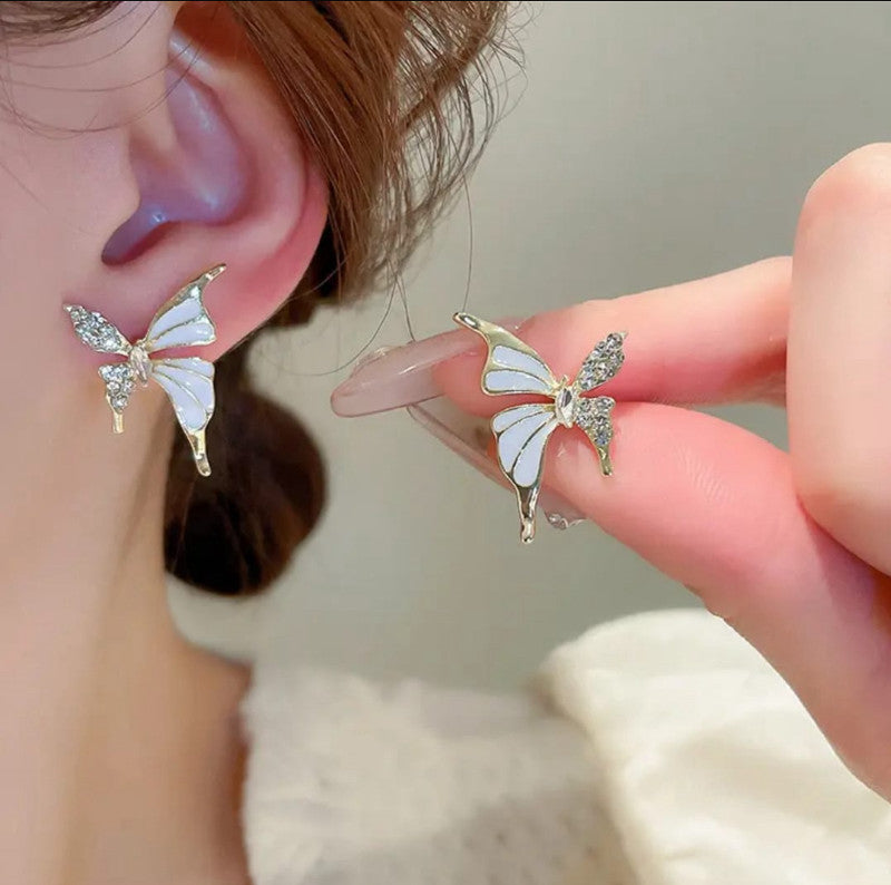 Shimmer Butterfly Earring