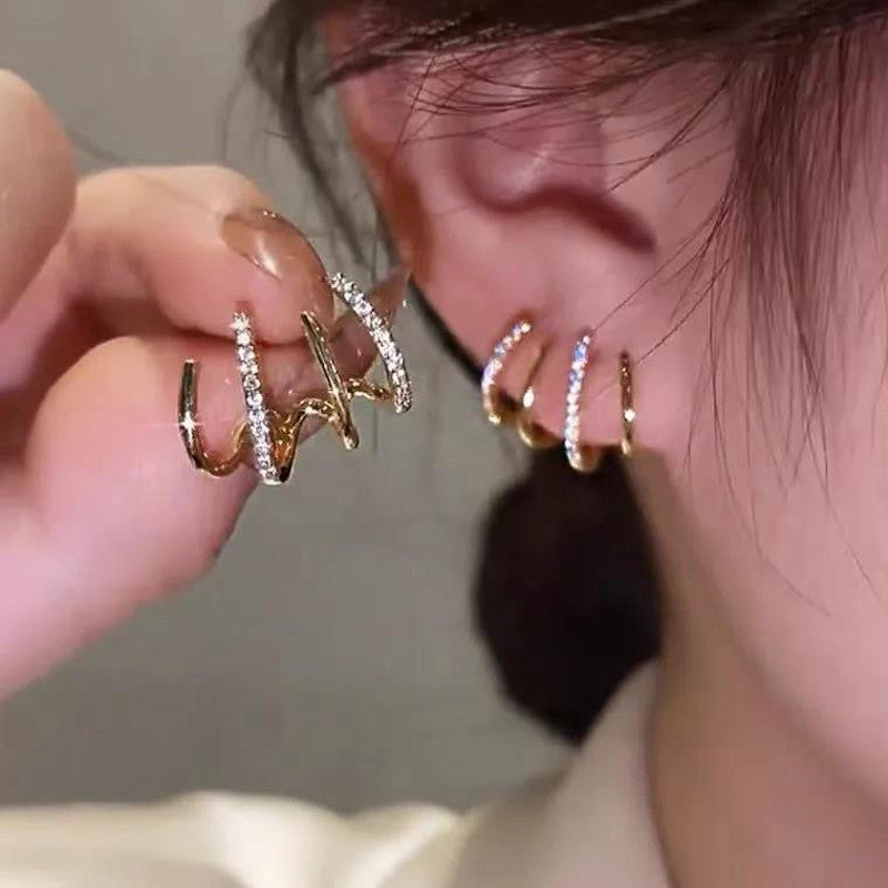 Sparkle Spiral Ear Cuff