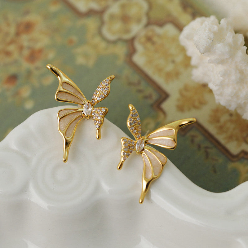 Shimmer Butterfly Earring