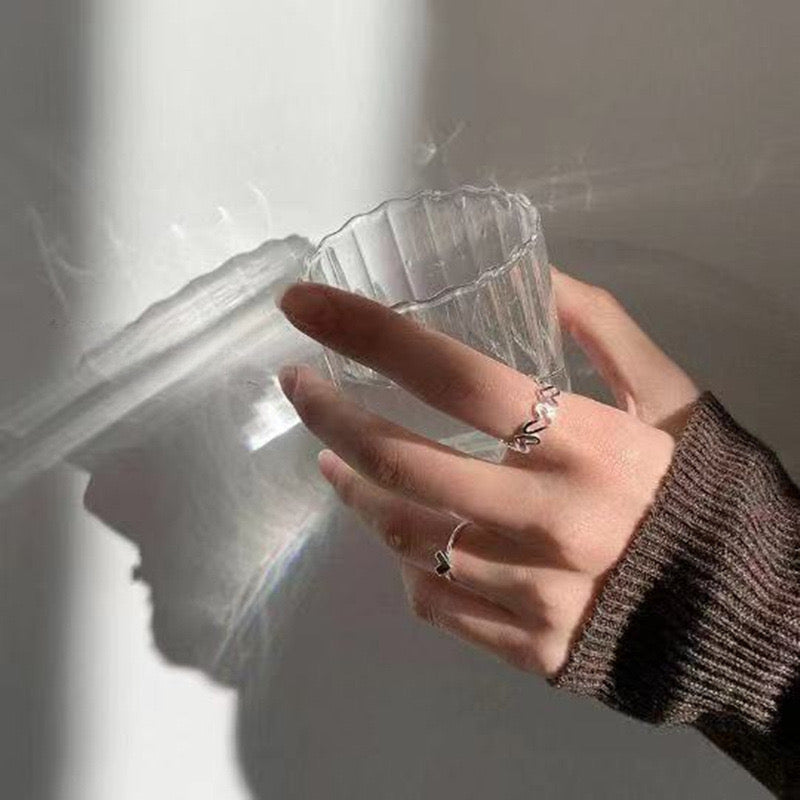 Soulmate Heart Set Rings