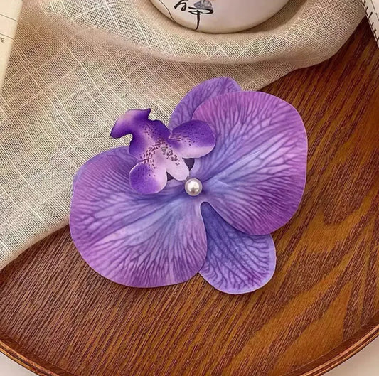 Orchid Hairpin