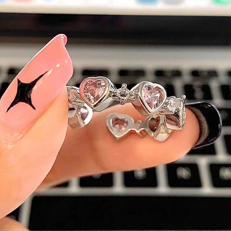 Heart band Ring