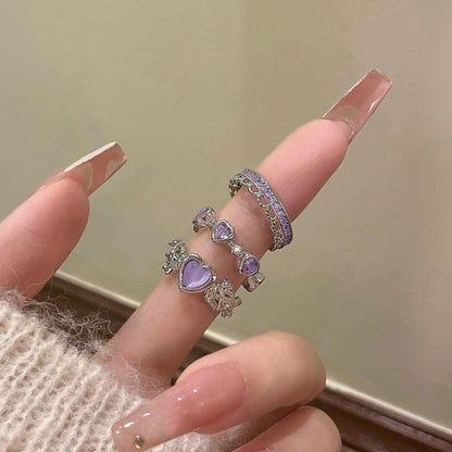 Heart band Ring