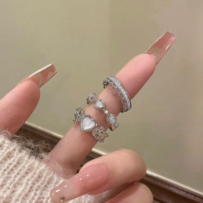 Heart band Ring