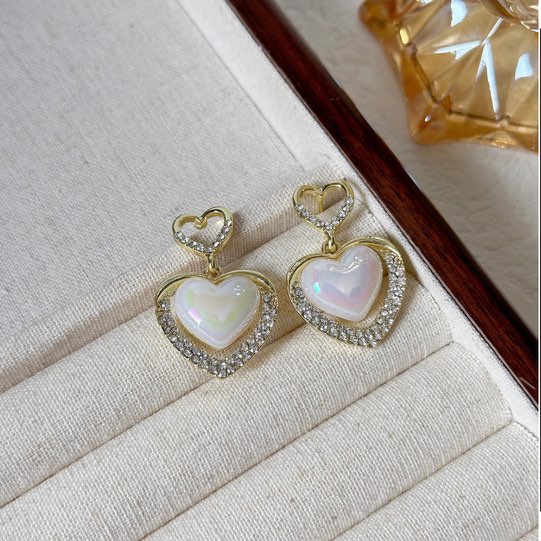 Moonlit Hearts Earrings