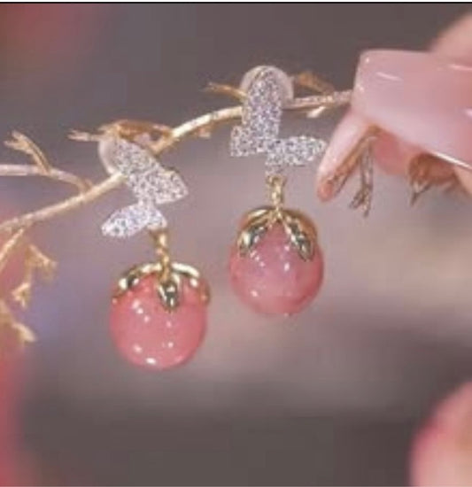 Cherry Kisses Earring