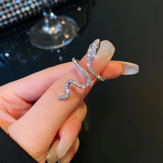 Shiny Snake Serpent Ring