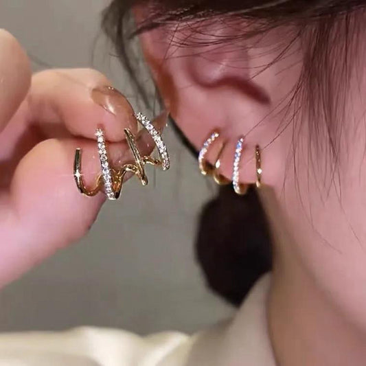 Sparkle Spiral Ear Cuff