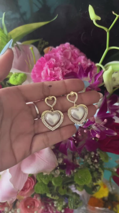 Moonlit Hearts Earrings